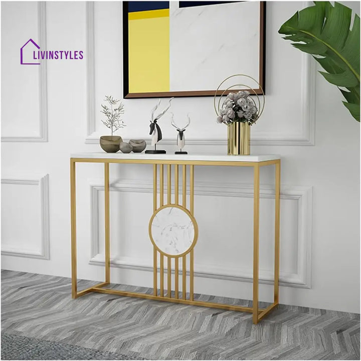 Rudra Metal Console Table