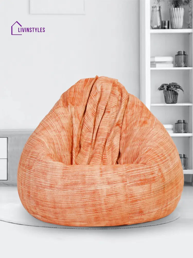 Rust Solid Xxl Bean Bag Cover