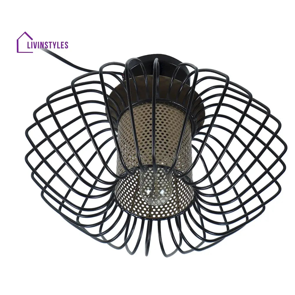 Salma 1 Head Black Mordern Chandelier By Ss Lightings Hybrid Chandeliers