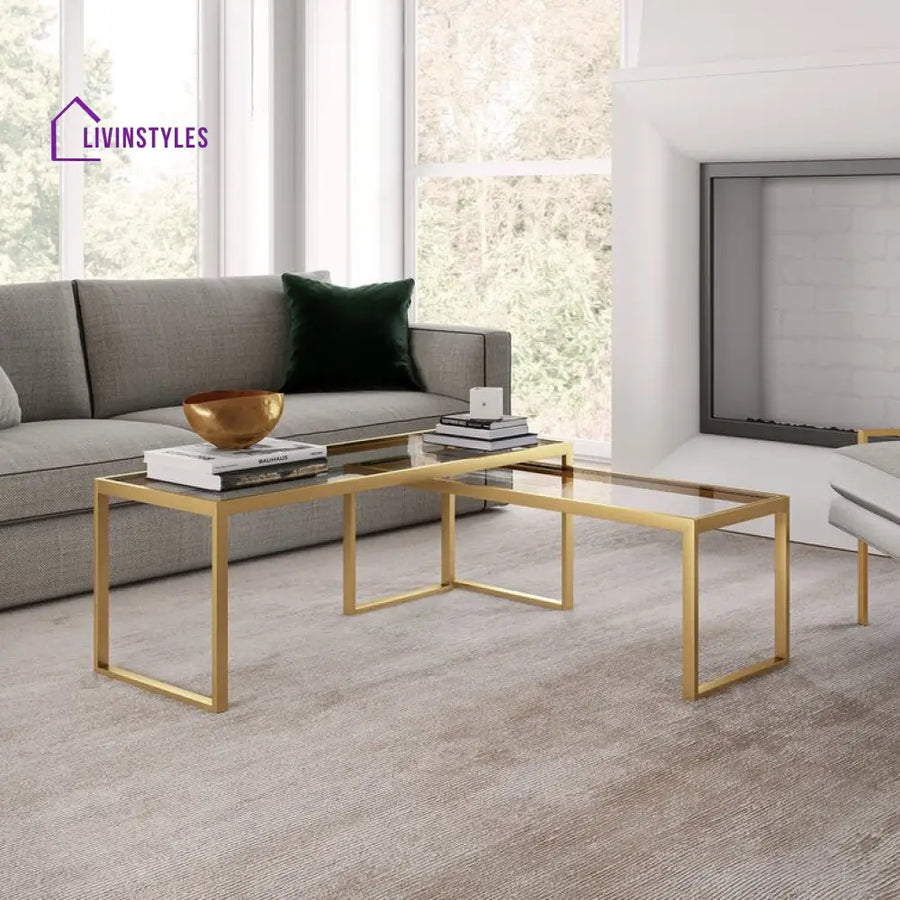 Sameer Metal Coffee Table For Living Room