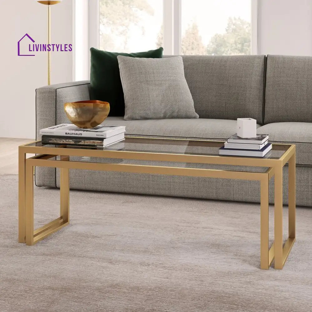 Sameer Metal Coffee Table For Living Room