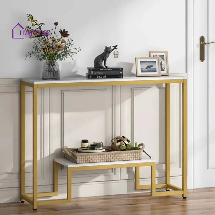 Sanjana Metal Console Table