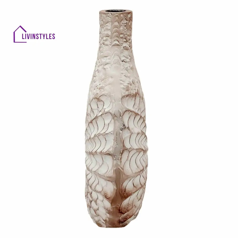 Seashell Serenity Vase - Dirty Pink