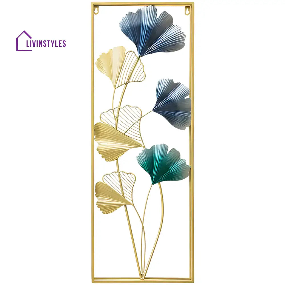 Sharma Leaf Metal Wall Art - Set Of 2