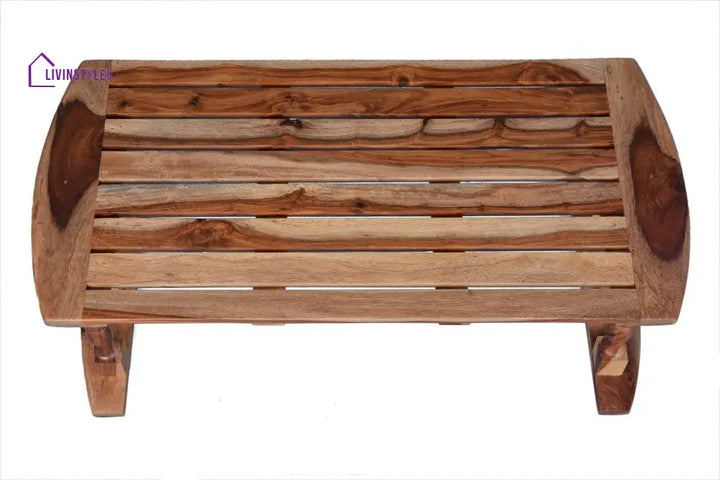 Sheesham Wood Breakfast Table | Laptop - Natural Finish