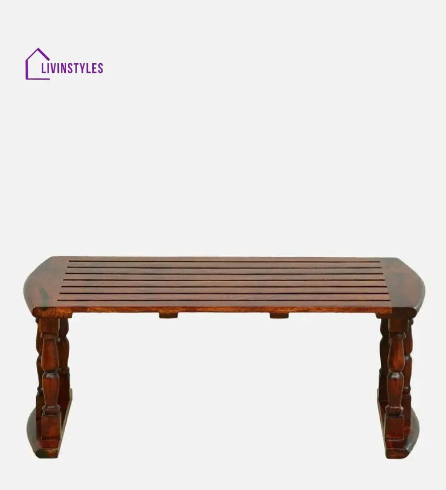 Sheesham Wood Breakfast Table | Laptop - Walnut Finish