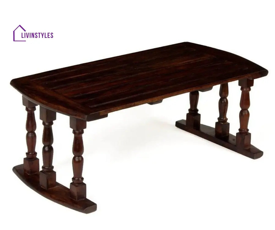 Sheesham Wood Breakfast Table | Laptop - Walnut Finish