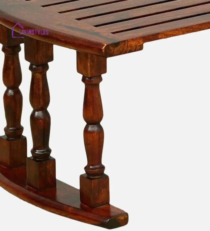 Sheesham Wood Breakfast Table | Laptop - Walnut Finish