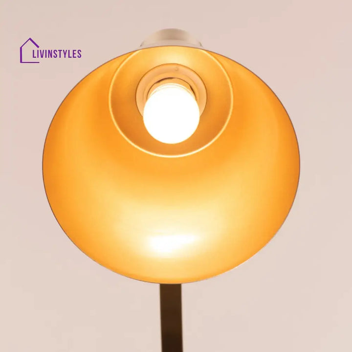 Sheetal Metal And Marble Floor Lamp Lamps