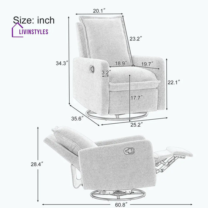 Shreya 1 Seater Recliner