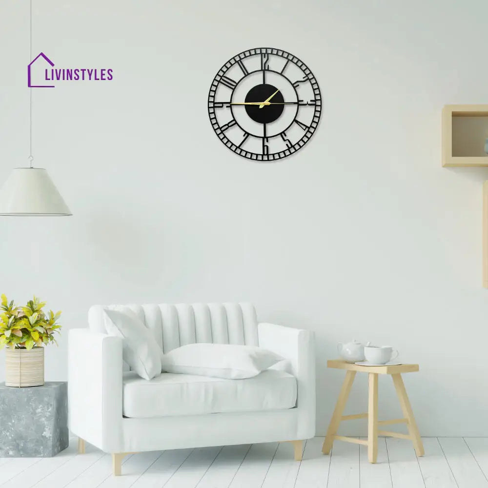 Simple Number Wall Clock