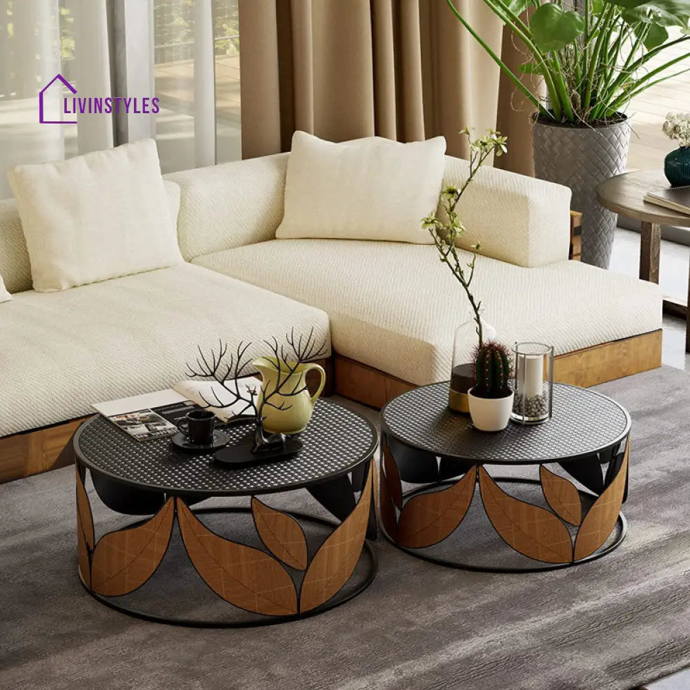 Solana Metal Coffee Table For Living Room