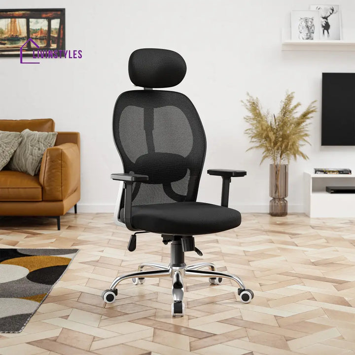 Sourabh New York Classic High Back Mesh Office Chair Efficient Chairs