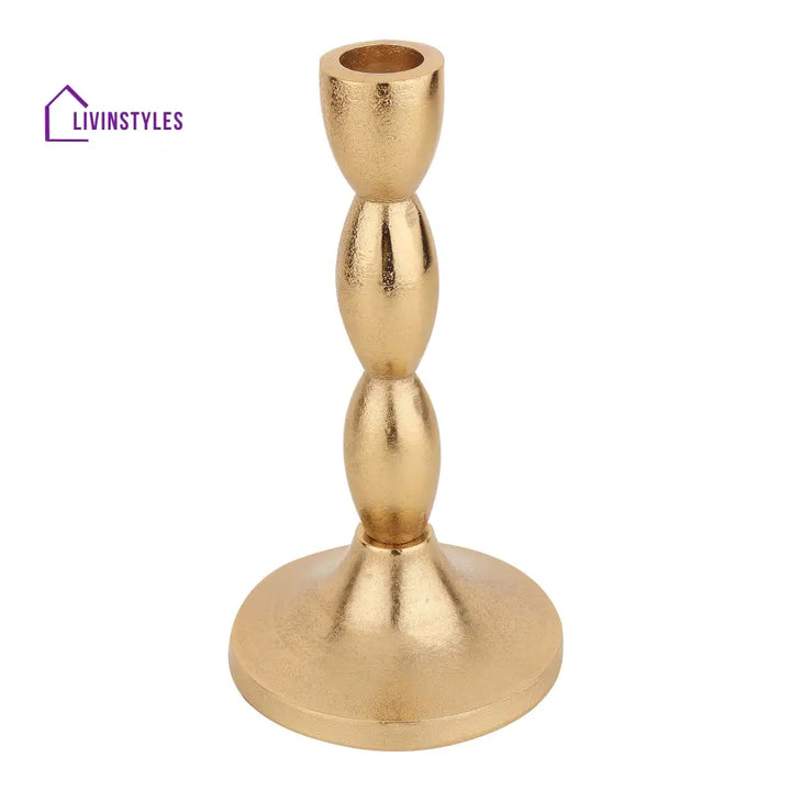 Spiral Candle Holder /Gold Holder