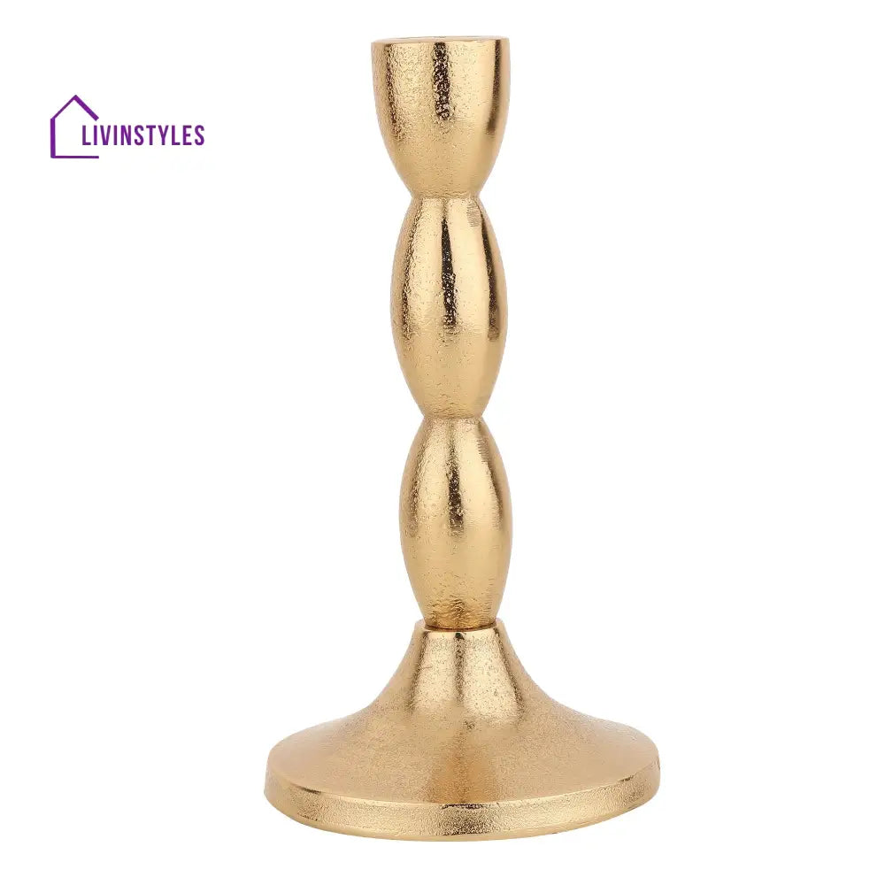 Spiral Candle Holder /Gold Holder