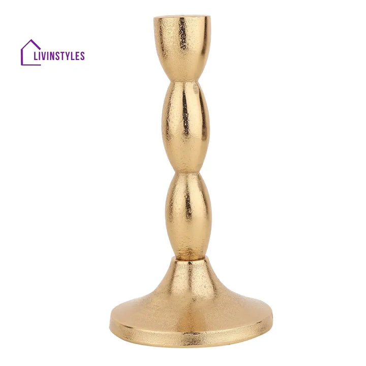 Spiral Candle Holder /Gold Holder