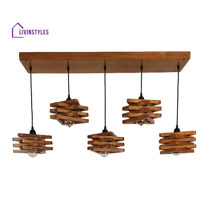 Star Brown 5 Series Hanging Lamp Lamps