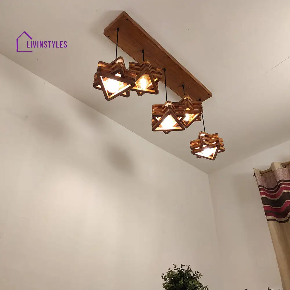 Star Brown 5 Series Hanging Lamp Lamps