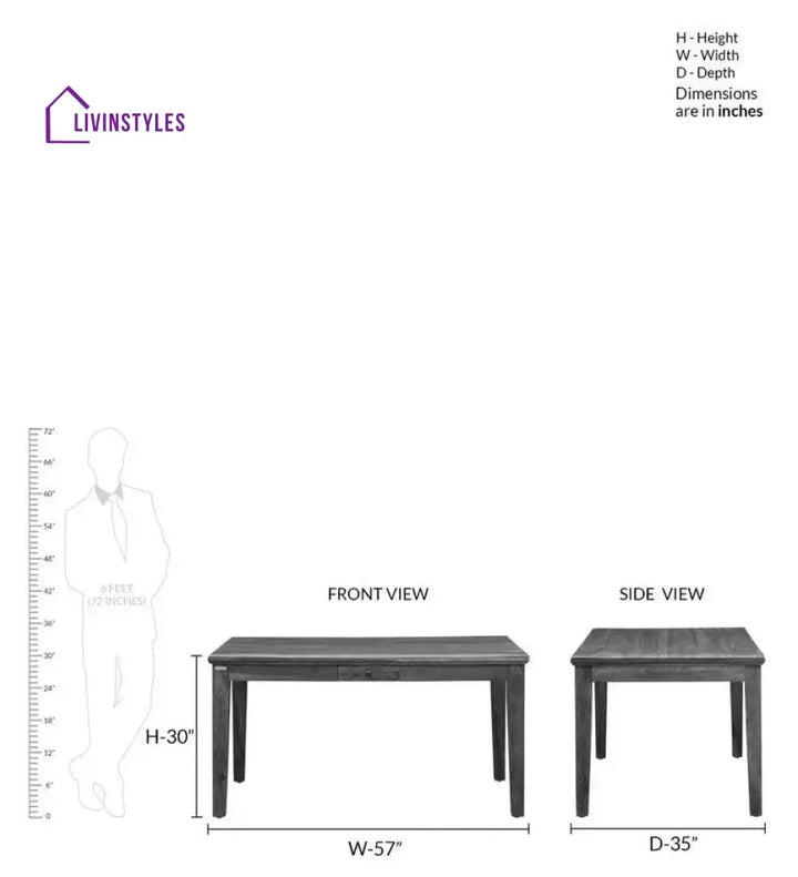 Sterling Sheesham Wood 6 Seater Dining Set Dining Set