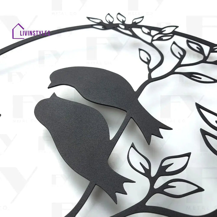 Stylish Bird Design Metal wall art