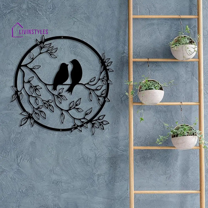 Stylish Bird Design Metal wall art