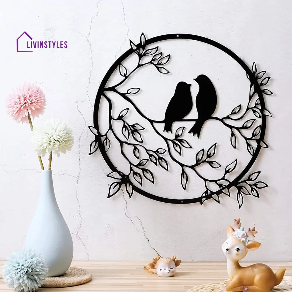 Stylish Bird Design Metal wall art