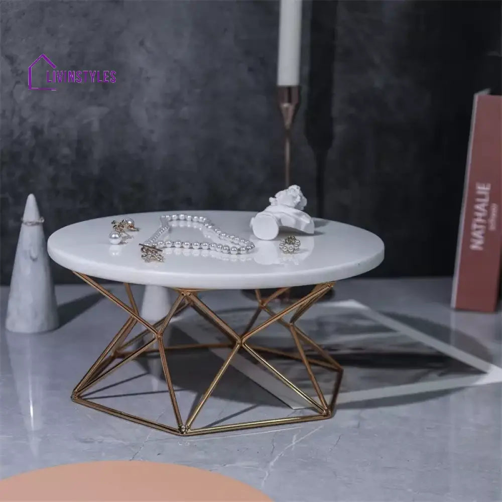 Suchi Marble Cake Stand Stands