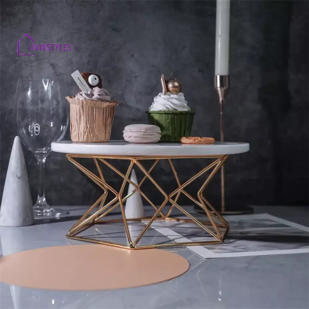 Suchi Marble Cake Stand Stands