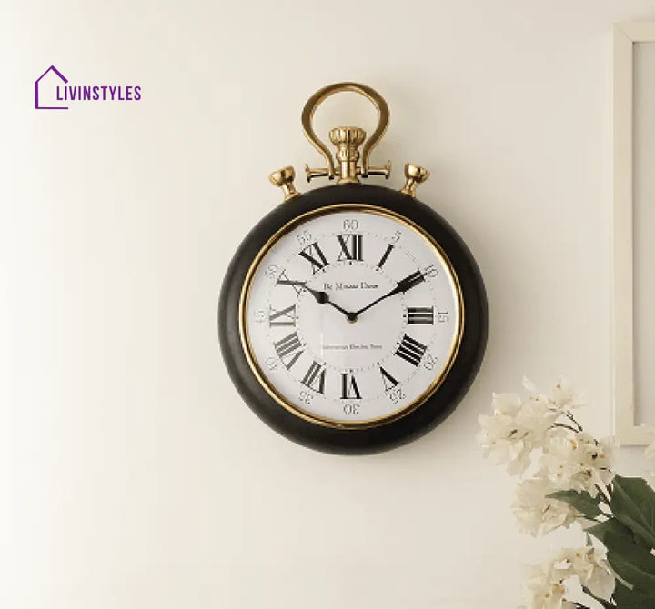 Sullivan - The Gold And Black Wall Clock