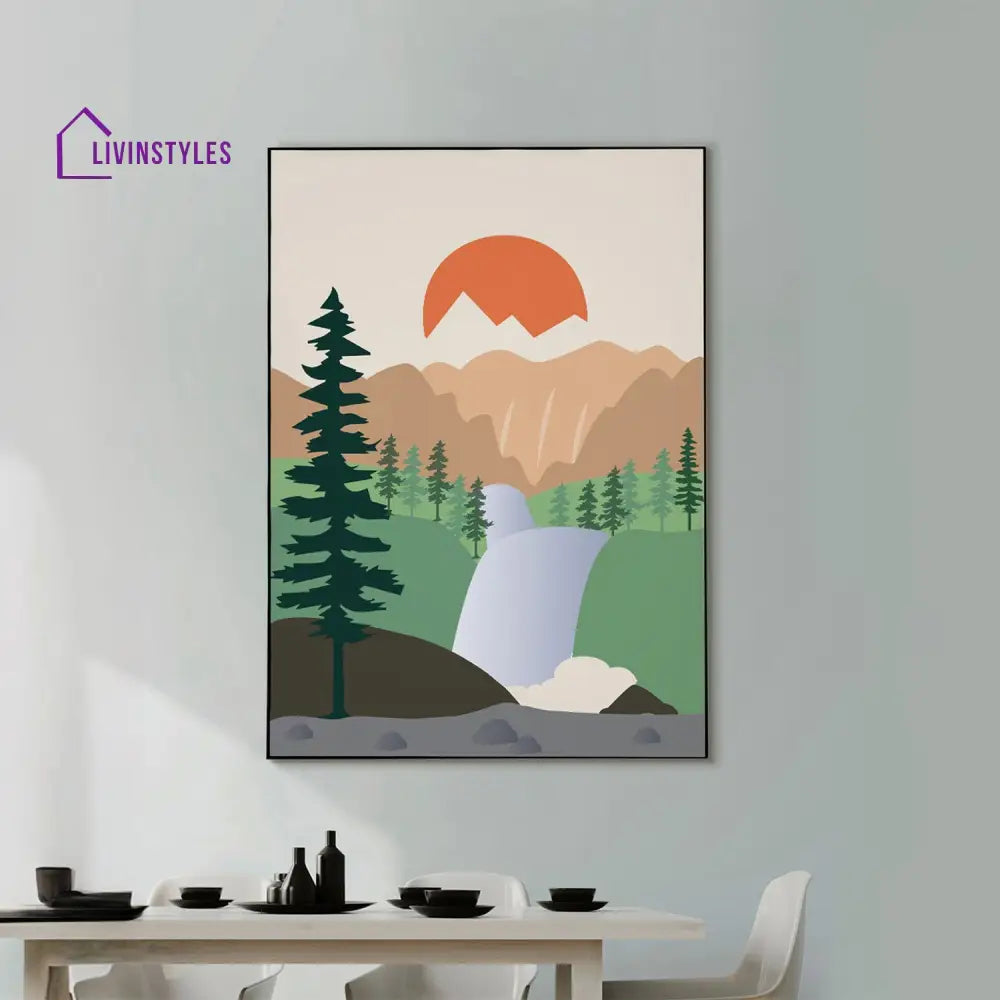 Sunrise Sonata Wall Painting