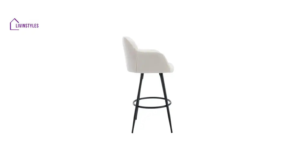 White Color Cayden Bar Stool