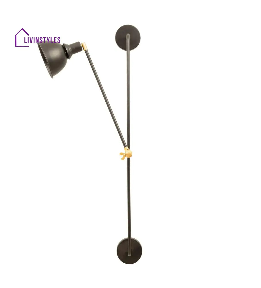 Swing Arm Corner Lamp Left Facing Wall Lamp