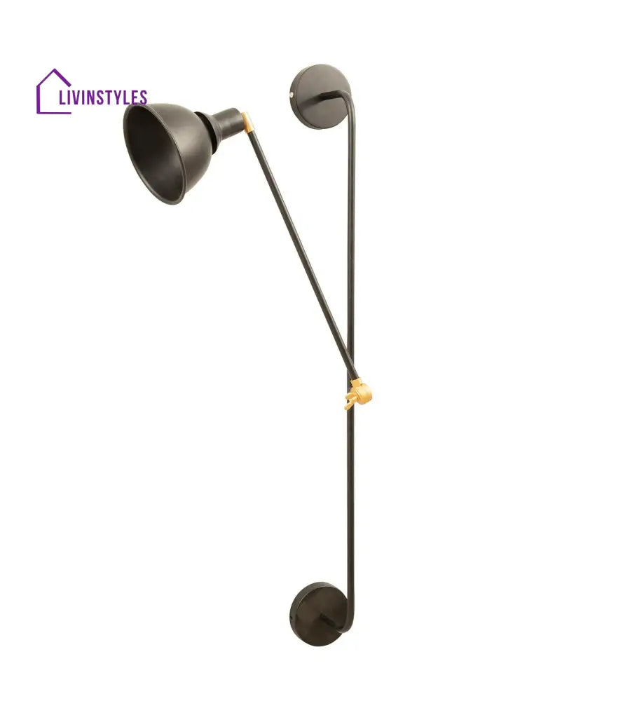 Swing Arm Corner Lamp Left Facing Wall Lamp