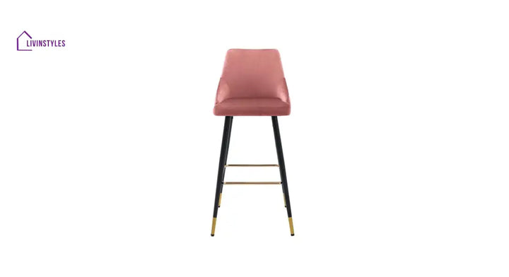 Pink Color Davan Bar Stool