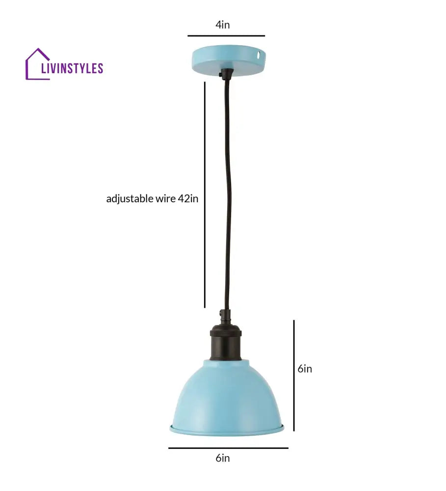 Tayoma Blue Pendant Light Hanging Lamp