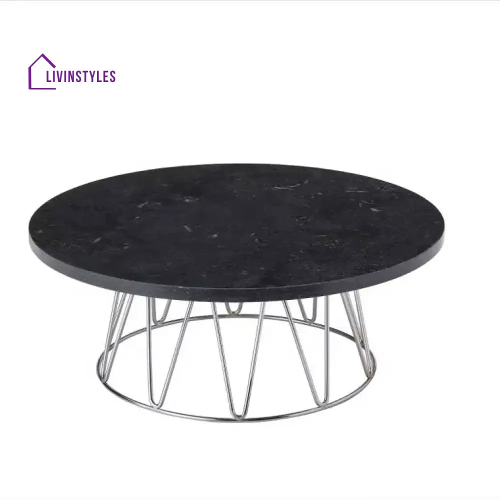 Thalassa Black Marble Cake Stand Stands