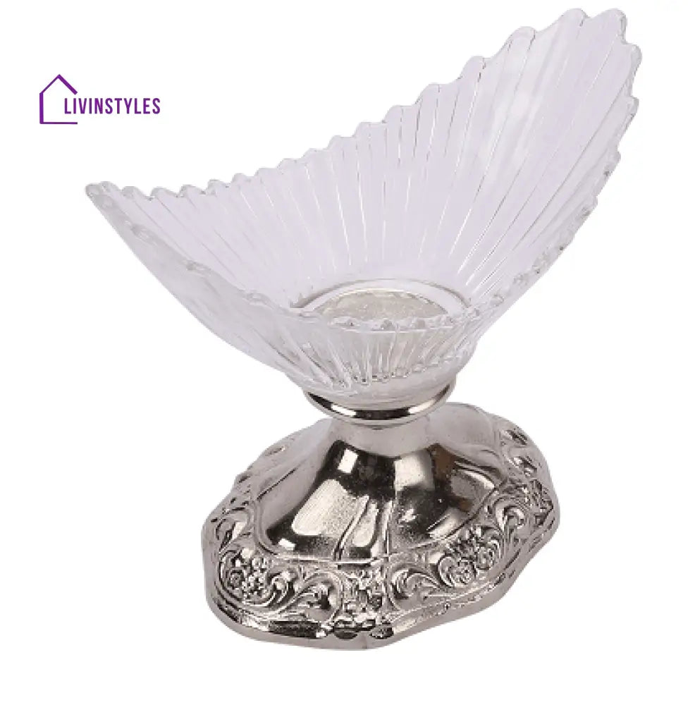 The ’Crescent Artistocrat’s Glass’ Bowl (Silver)