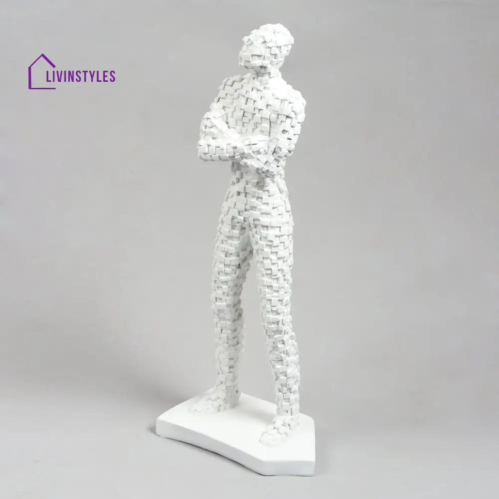 The Proud Thinker In White Decorative