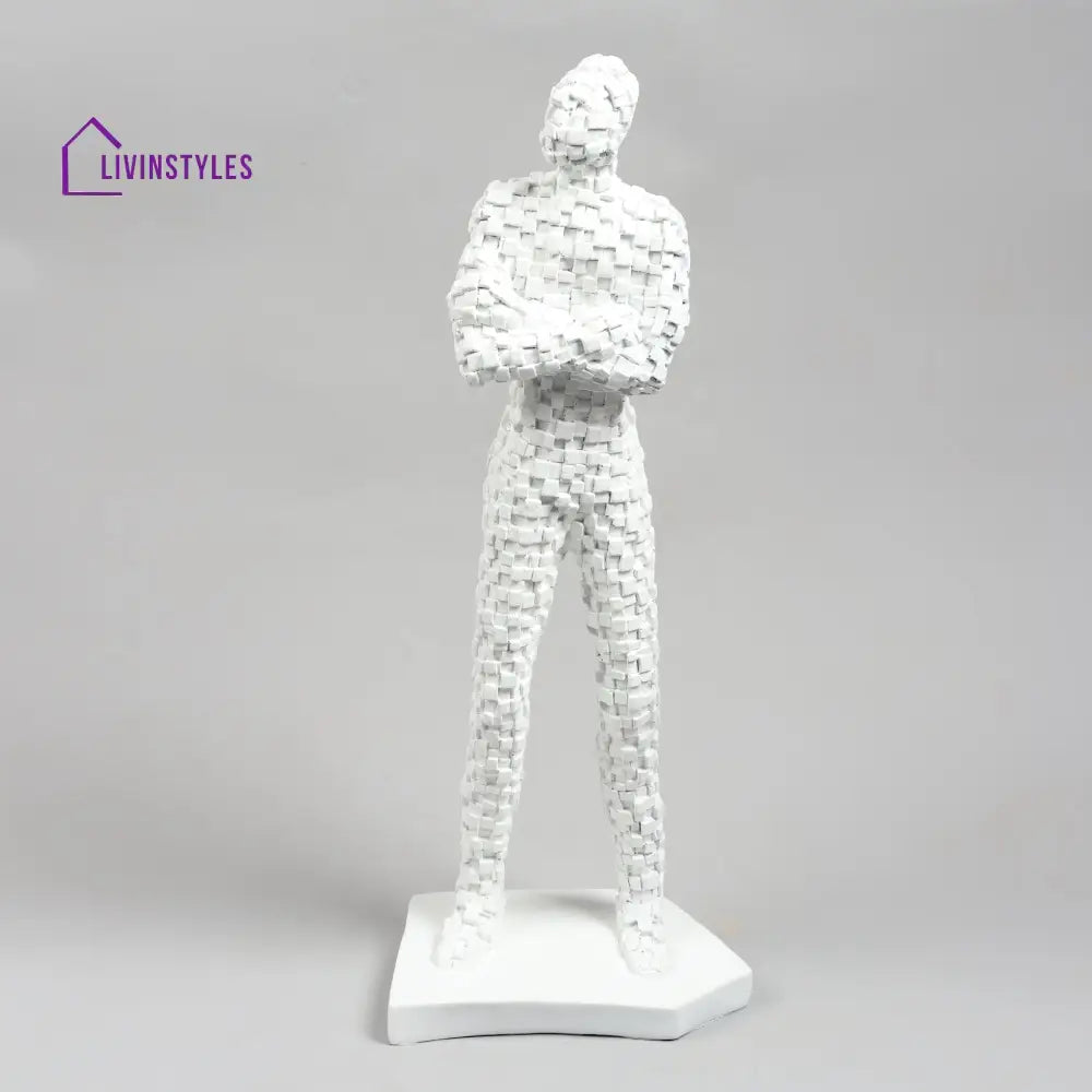 The Proud Thinker In White Decorative