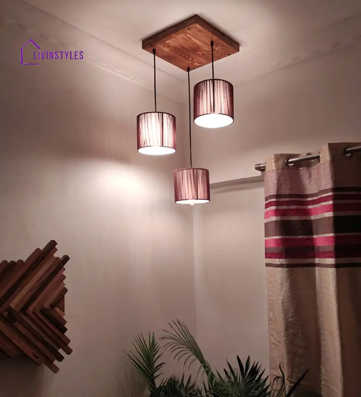 Tiga Brown Cluster Hanging Lamp Lamps