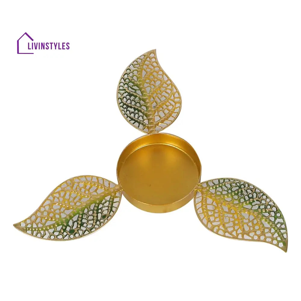 Traditional Brass Urli & Diya Set