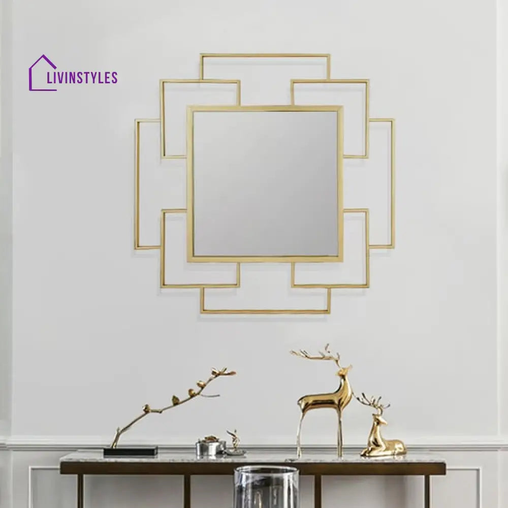 Travis Metal Wall Mirror