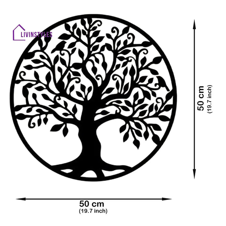 Tree Design Metal Wall Art