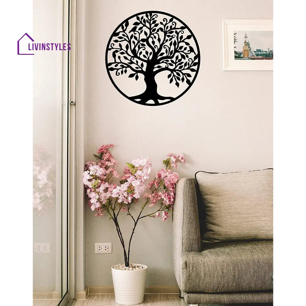 Tree Design Metal Wall Art