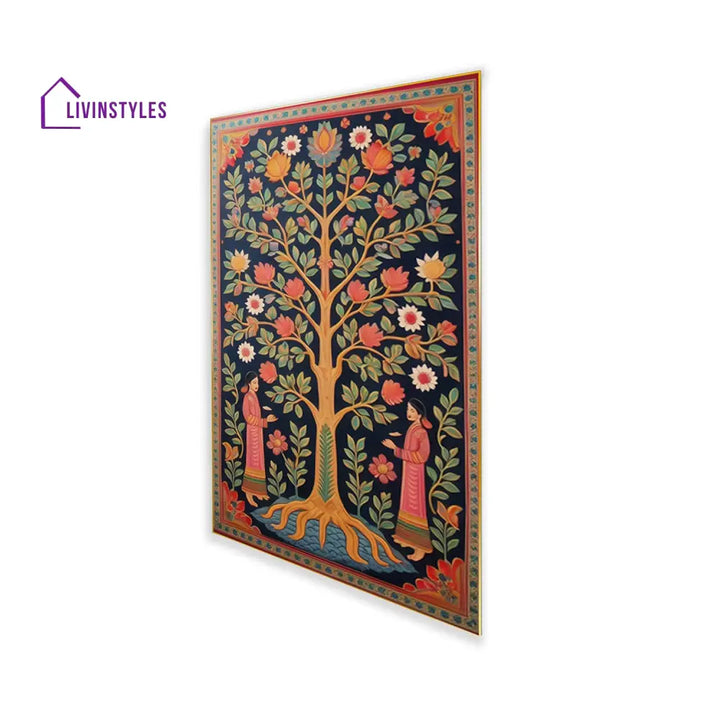 Tree Of Life Canvas Tapestries Set 2 Printed Wall Painting