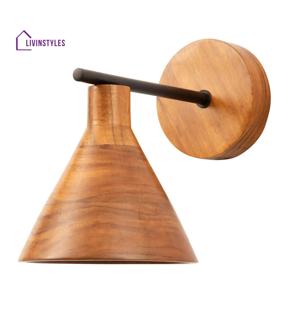 Tubino Wooden Wall Sconce Lamp