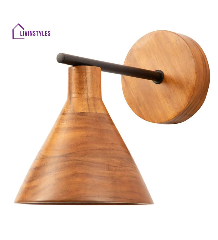 Tubino Wooden Wall Sconce Lamp