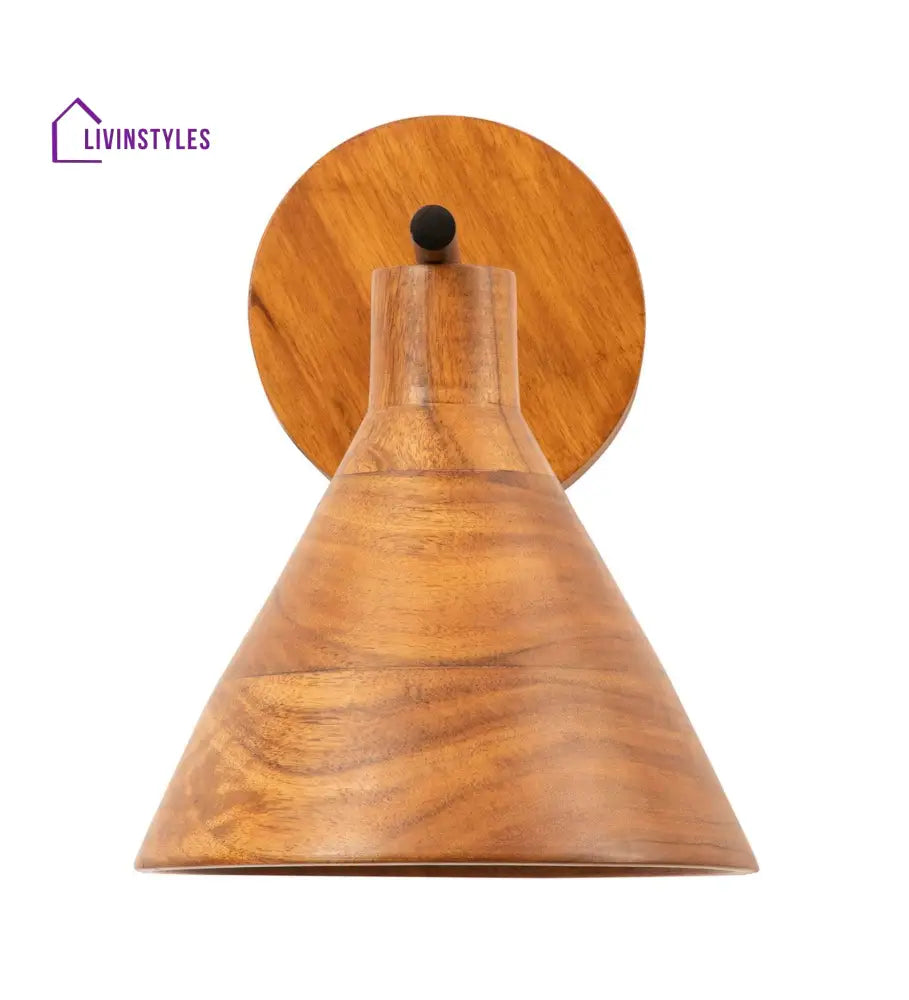 Tubino Wooden Wall Sconce Lamp