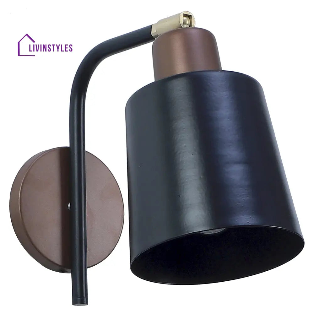 Two-Way Black Metal Wall Light By Ss Lightings Lamp