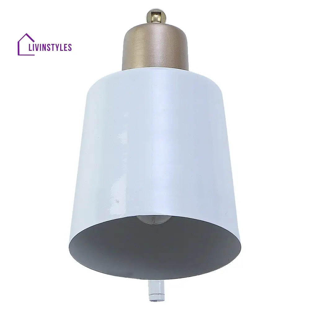 Two-Way White Metal Wall Light By Ss Lightings Lamp